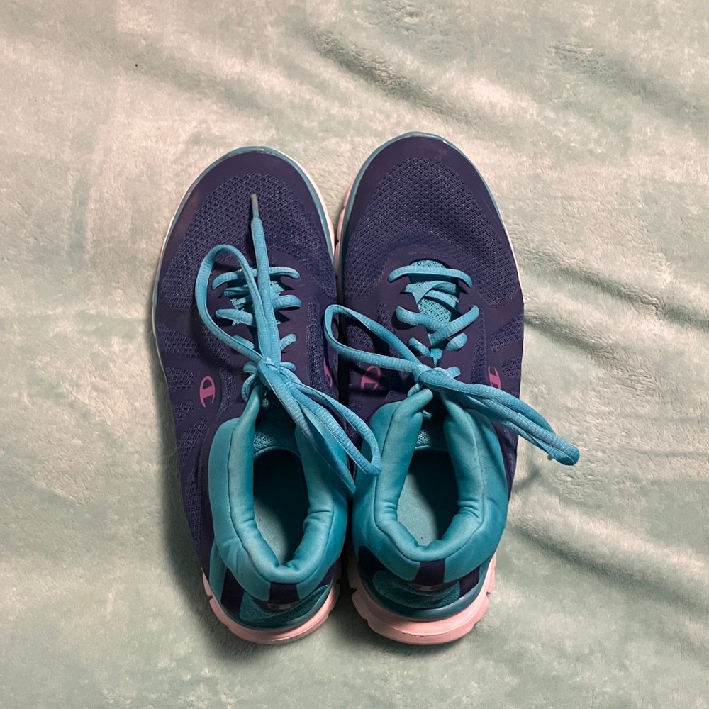 Champion Teal and Navy Athletic Shoes